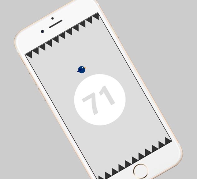 Pequeño juego de navegador (incompleto) con diseño responsivo que se adapta a todos los dispositivos.<br />Puedes probarlo <a href='http://www.booipi.com/bird' target='_blank'>aquí</a>.